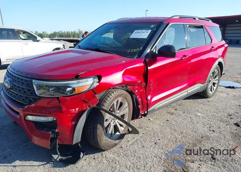 2021 Ford Explorer Xlt from USA, damaged, VIN 1FMSK7DH1MGA37787